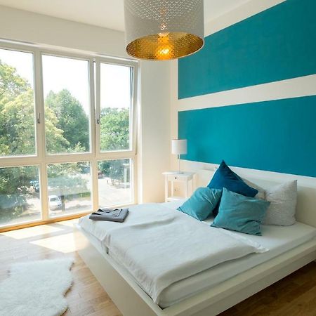 City Apartment Am Stadthafen Leipzig Buitenkant foto
