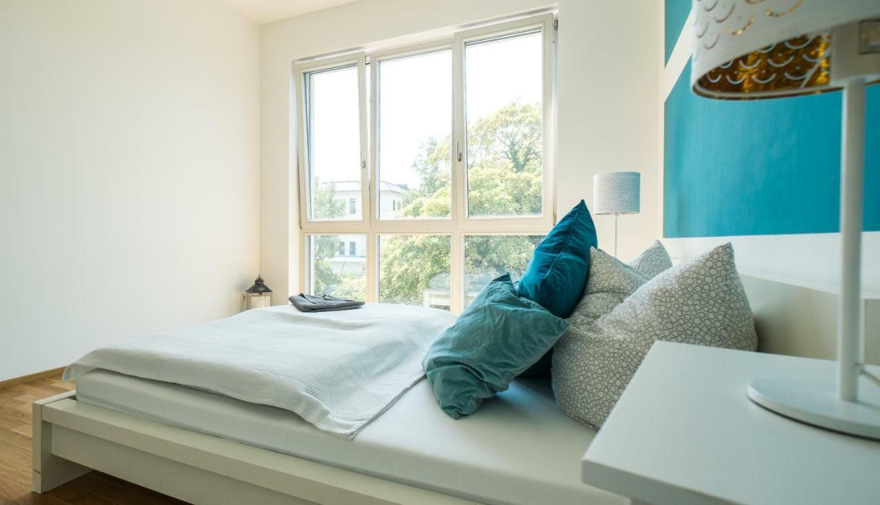 City Apartment Am Stadthafen Leipzig Buitenkant foto