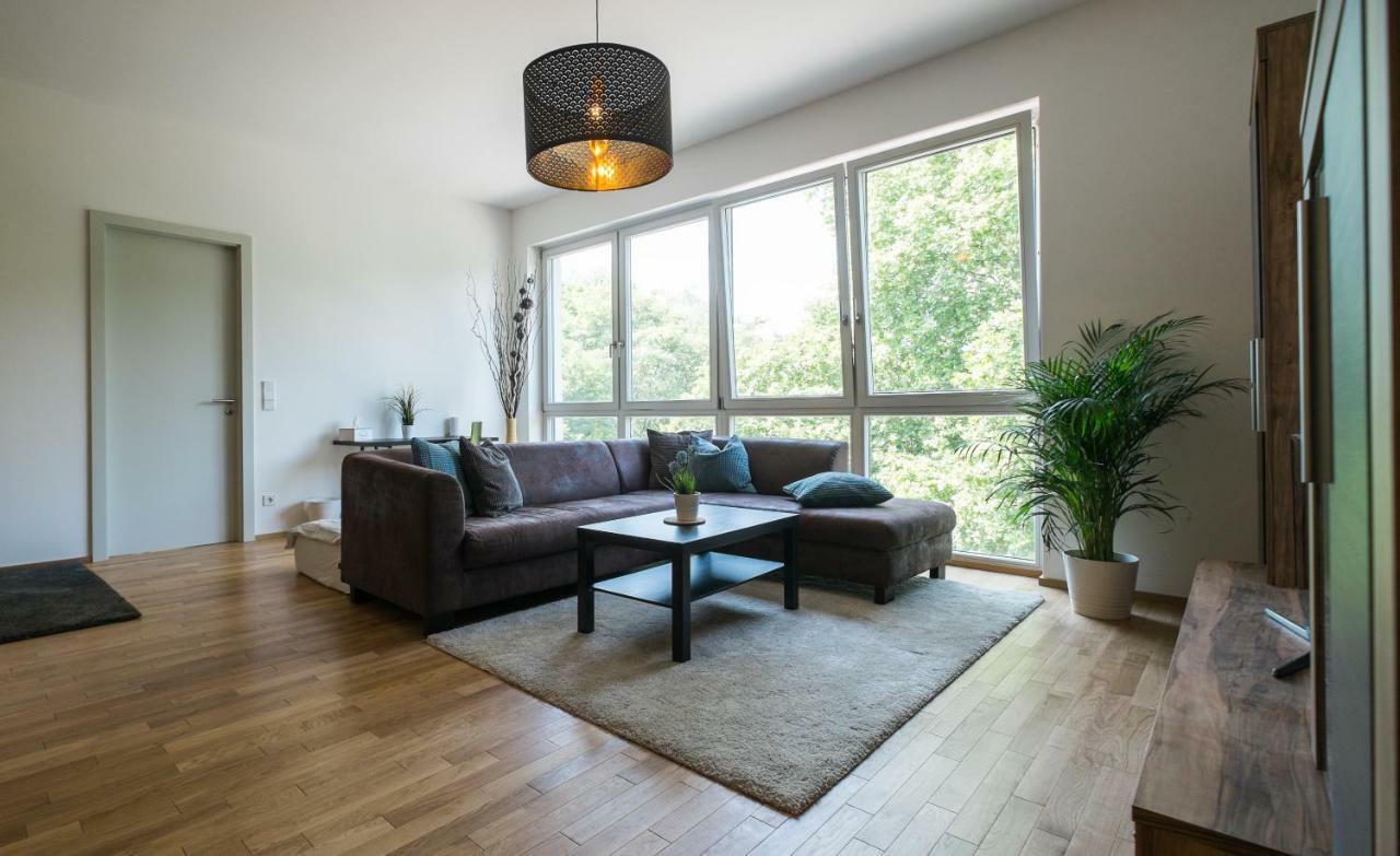 City Apartment Am Stadthafen Leipzig Buitenkant foto