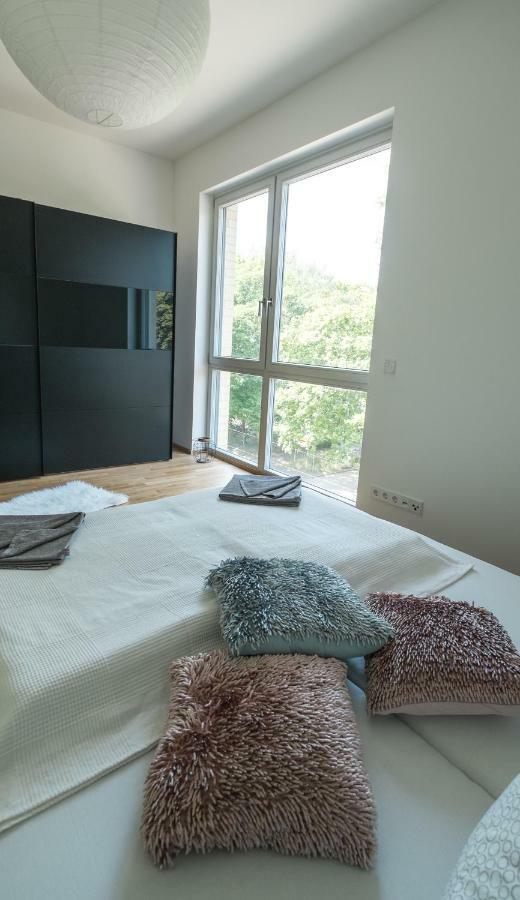 City Apartment Am Stadthafen Leipzig Buitenkant foto