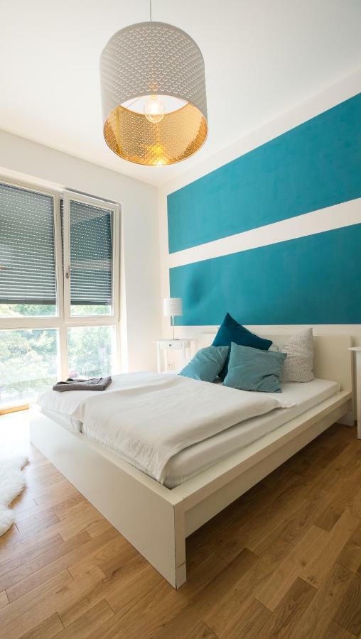City Apartment Am Stadthafen Leipzig Buitenkant foto