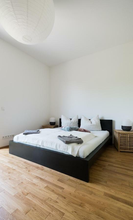 City Apartment Am Stadthafen Leipzig Buitenkant foto