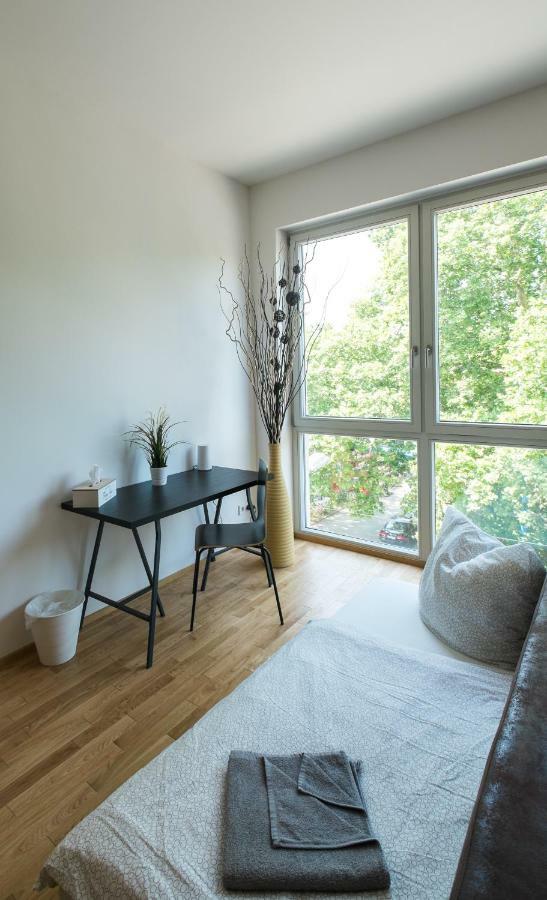 City Apartment Am Stadthafen Leipzig Buitenkant foto